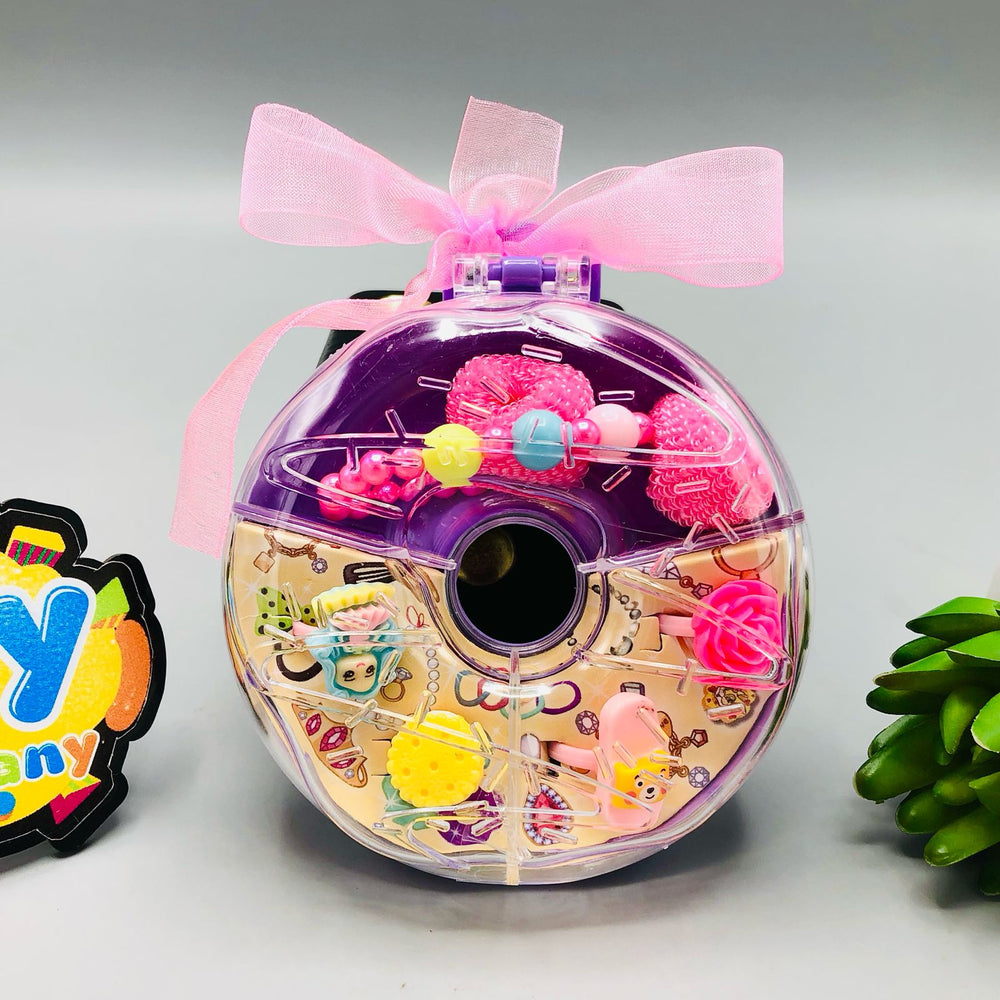 Cute Donut Shape Jewellery Box For Girls