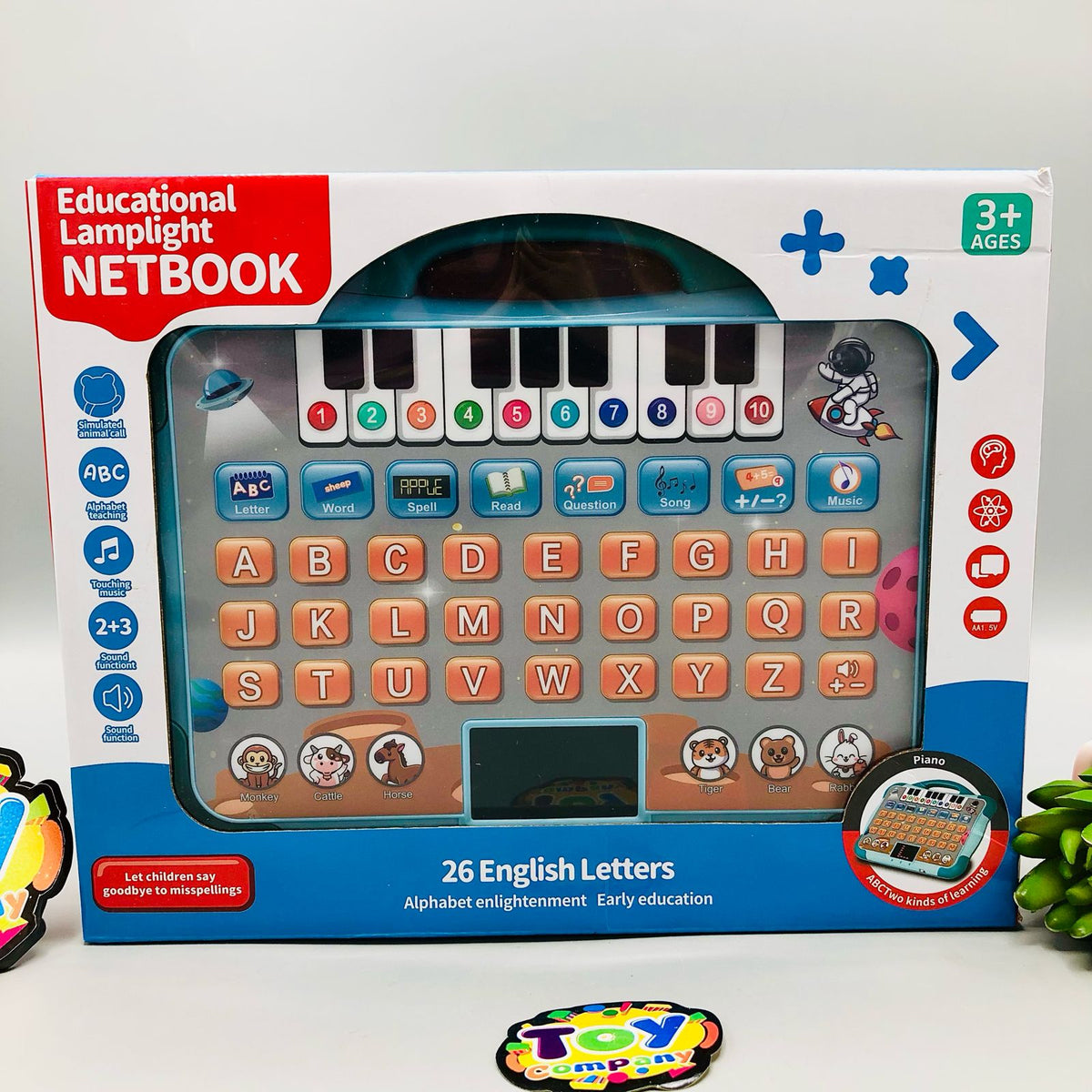 Educational Lamplight English Learning LED Tablet
