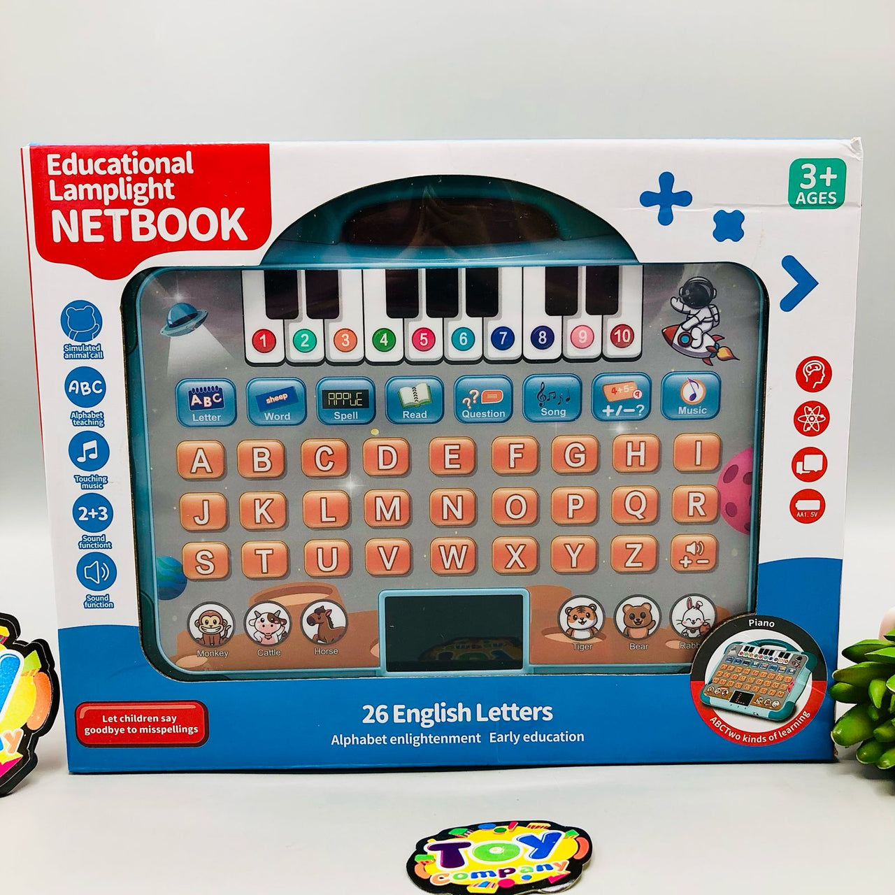 Educational Lamplight English Learning LED Tablet