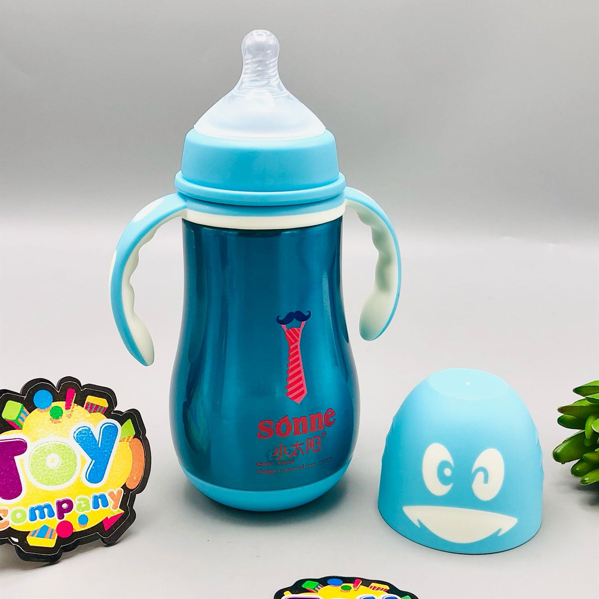 270ml Sonne Stainless Steel Fashion Feeding Bottle
