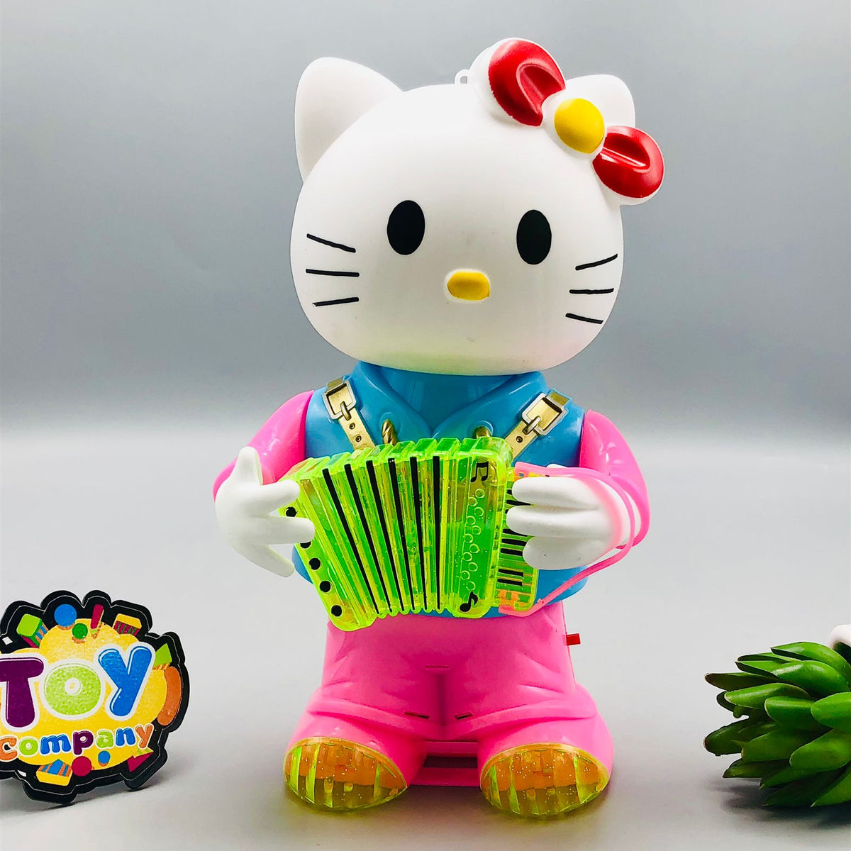 Electric Hello Cat Organist With Light & Music