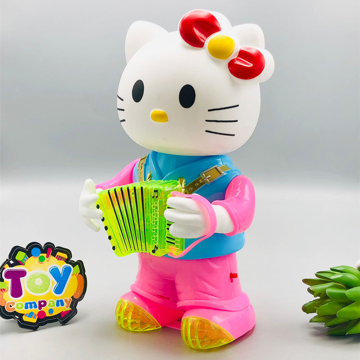 Electric Hello Cat Organist With Light & Music