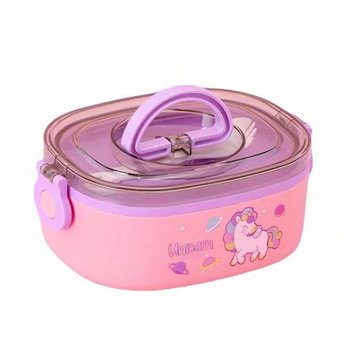 600ml Cartoon Design Stainless Steel Lunch Box