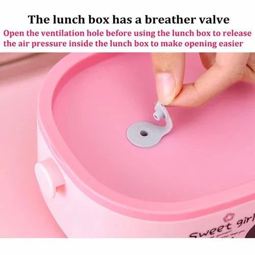 600ml Cartoon Design Stainless Steel Lunch Box