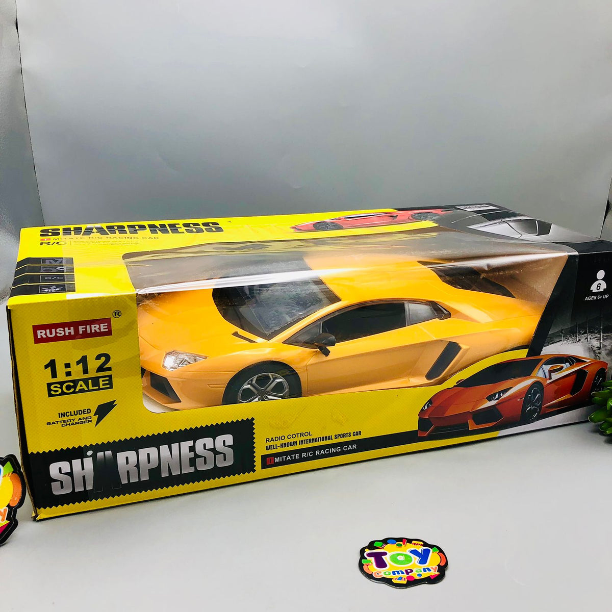 1:12 RC Lamborghini Sharpness Racing Car With Lights