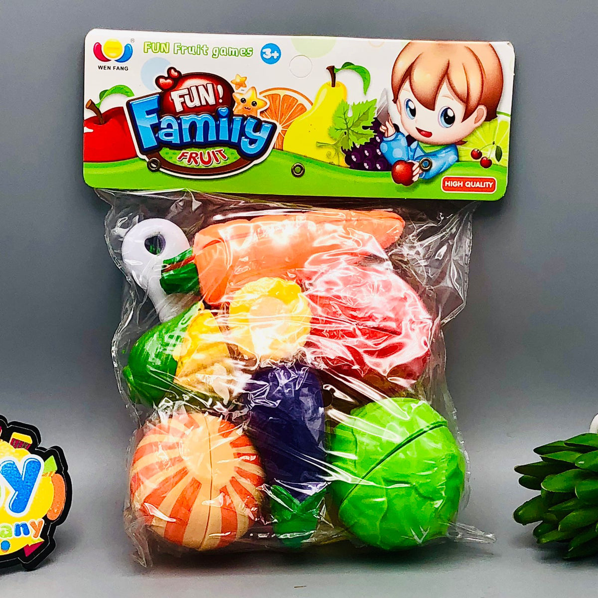 8Pcs Pretend Play Vegetable Cutting Set Toy