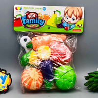 8Pcs Pretend Play Vegetable Cutting Set Toy