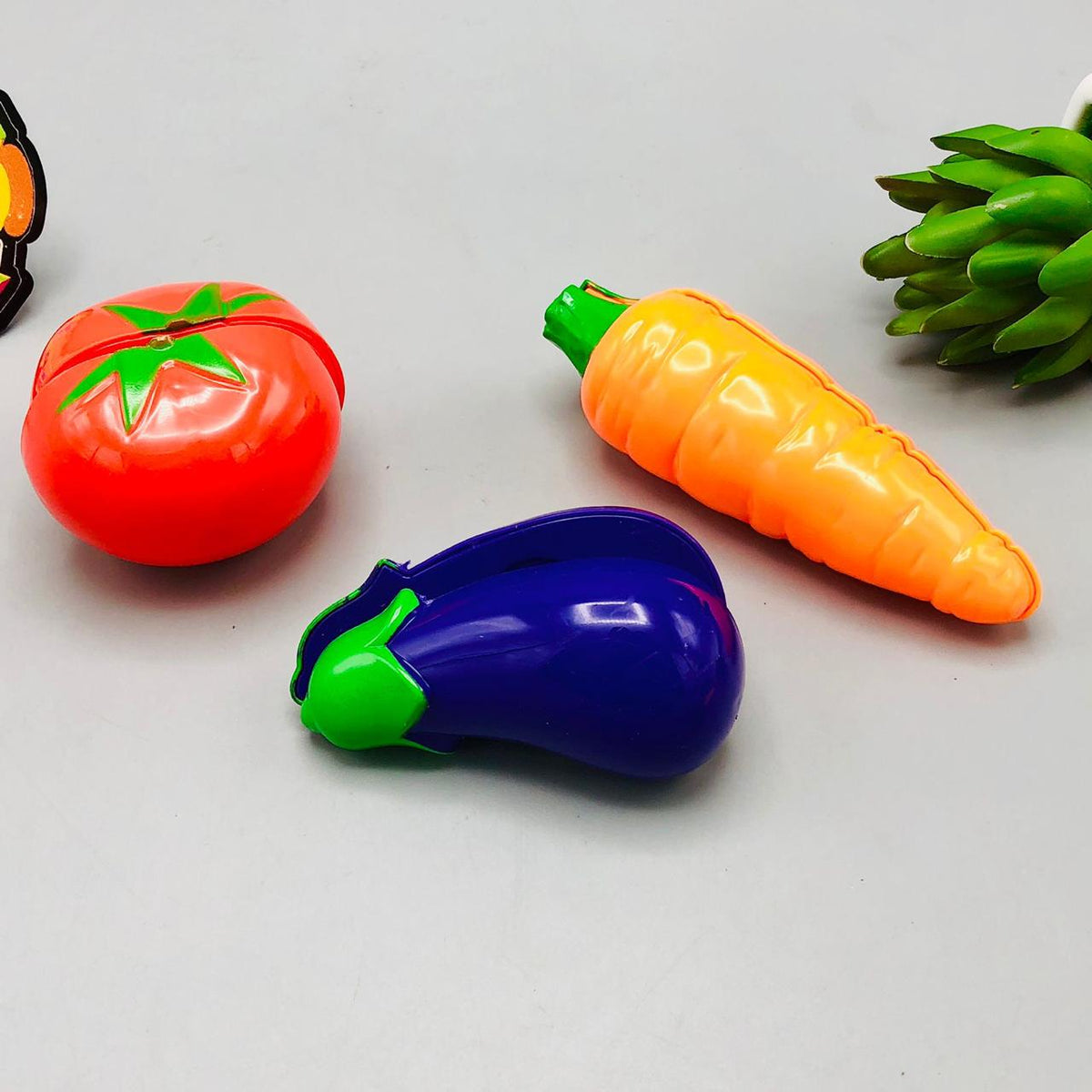 8Pcs Pretend Play Vegetable Cutting Set Toy