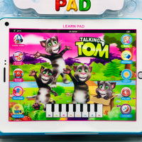 9.5* Inches Interactive Learning Pad With Light & Sound - Assortment