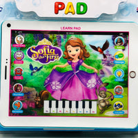 9.5* Inches Interactive Learning Pad With Light & Sound - Assortment