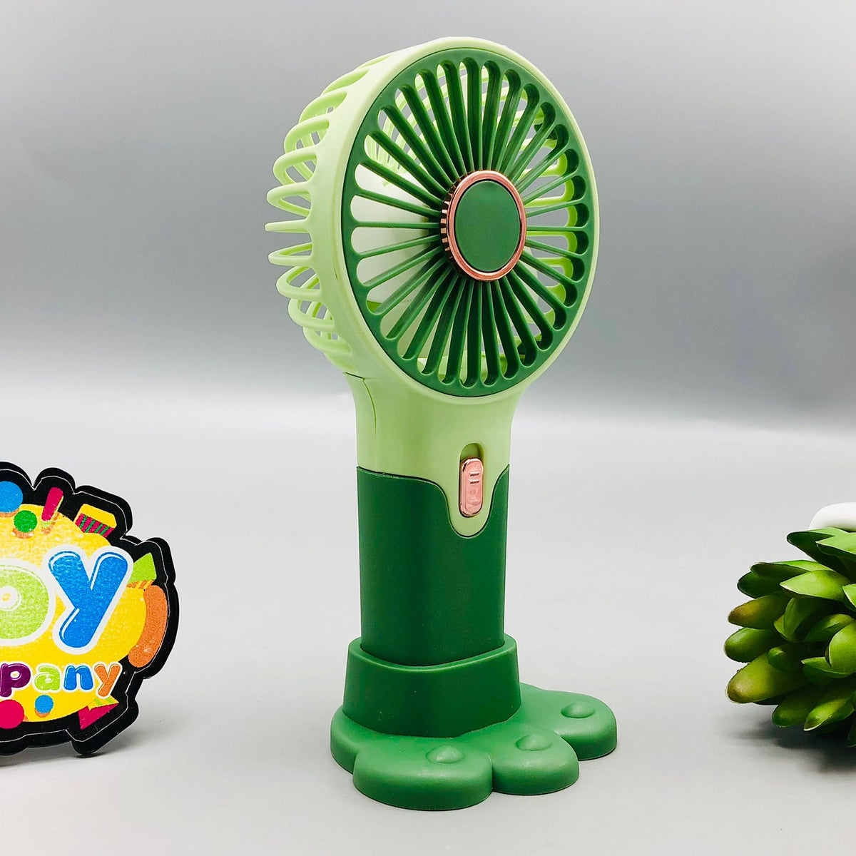 Rechargeable Handheld & Desktop Fan With Base
