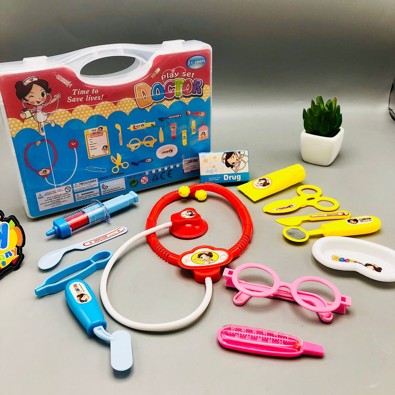 13Pcs Pretend Play Doctor Set For Kids