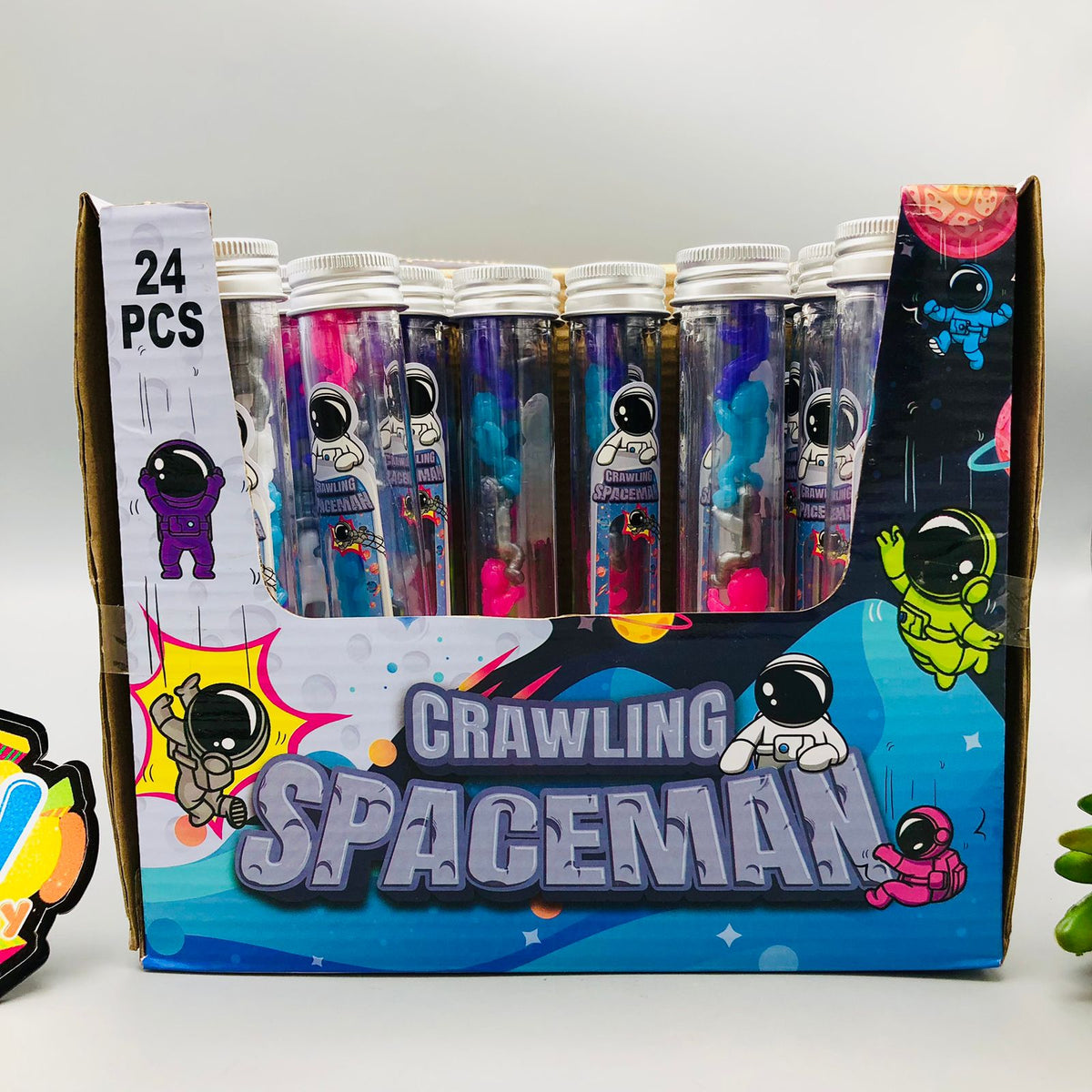 Flip Upside Down Crawling Spaceman - 6Pcs