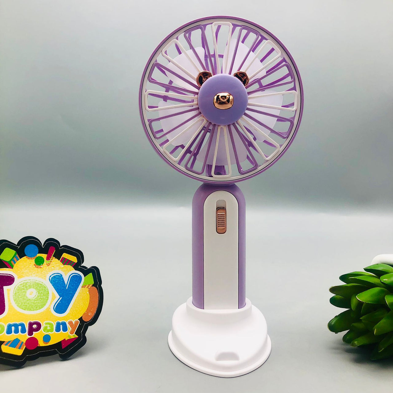 Mini Handheld & Desktop Lighting Function Fan