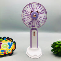 Mini Handheld & Desktop Lighting Function Fan