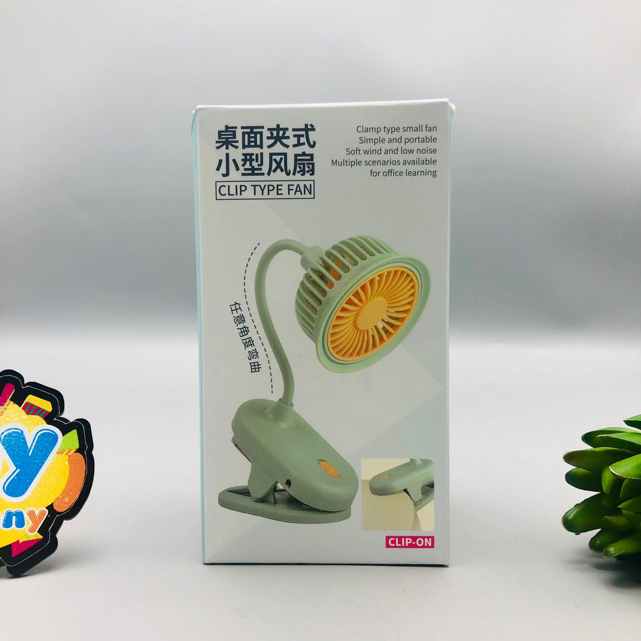 Rechargeable Clip Type Desktop Fan