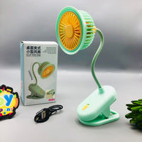 Rechargeable Clip Type Desktop Fan