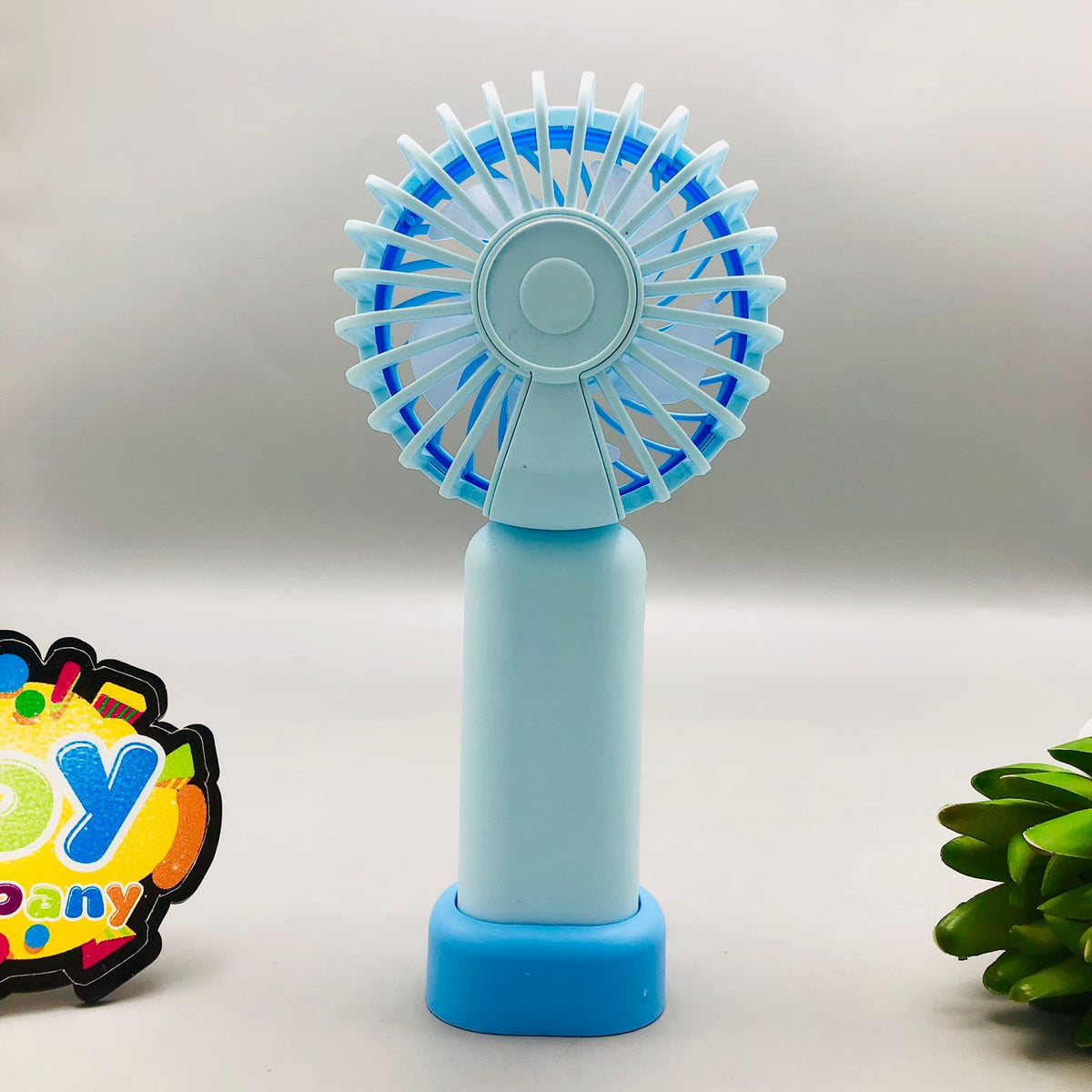 Rechargeable Mini Handheld Fan With Phone Holder