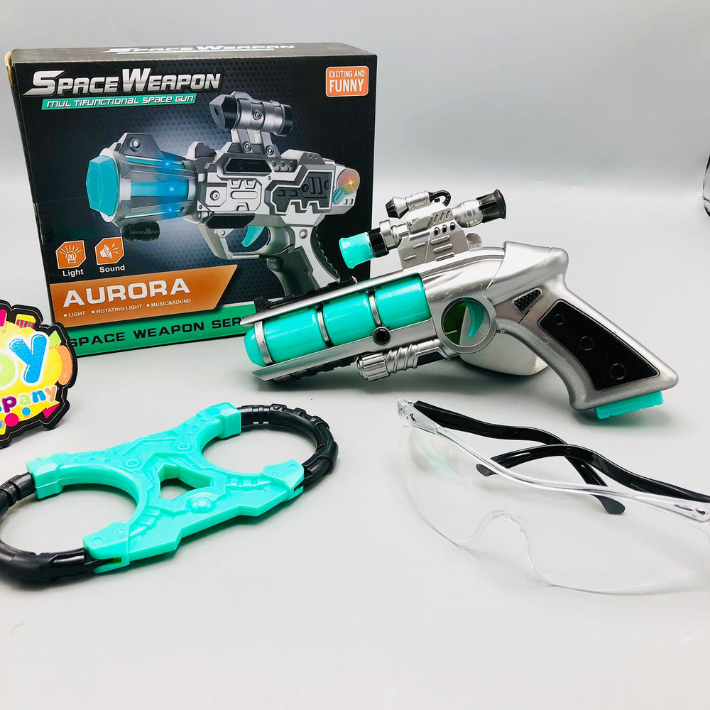 Multi-functional Space Weapon Gun With Light & Sound