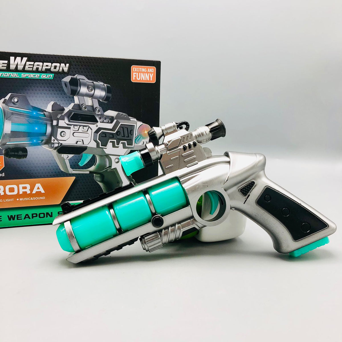 Multi-functional Space Weapon Gun With Light & Sound