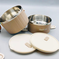1800ml Stainless Steel Double Layer Lunch Box