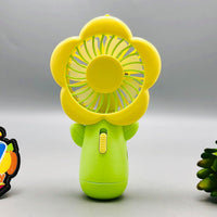 Thumbnail for Rechargeable Flower Shaped Mini Fan With USB