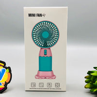 Rechargeable Cute Design Mini Fan With Base