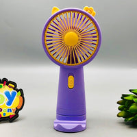 Rechargeable Kitty Ears Handheld & Desktop Fan