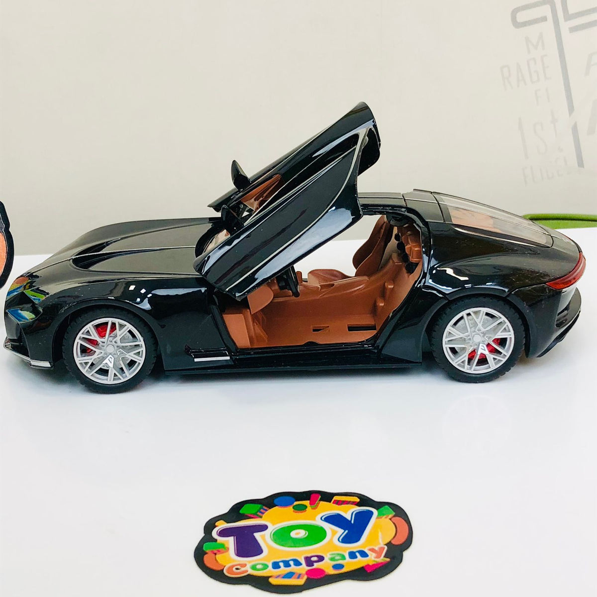 1:24 Diecast Bugatti Atlantic Chiron Model Car - Minor Fault