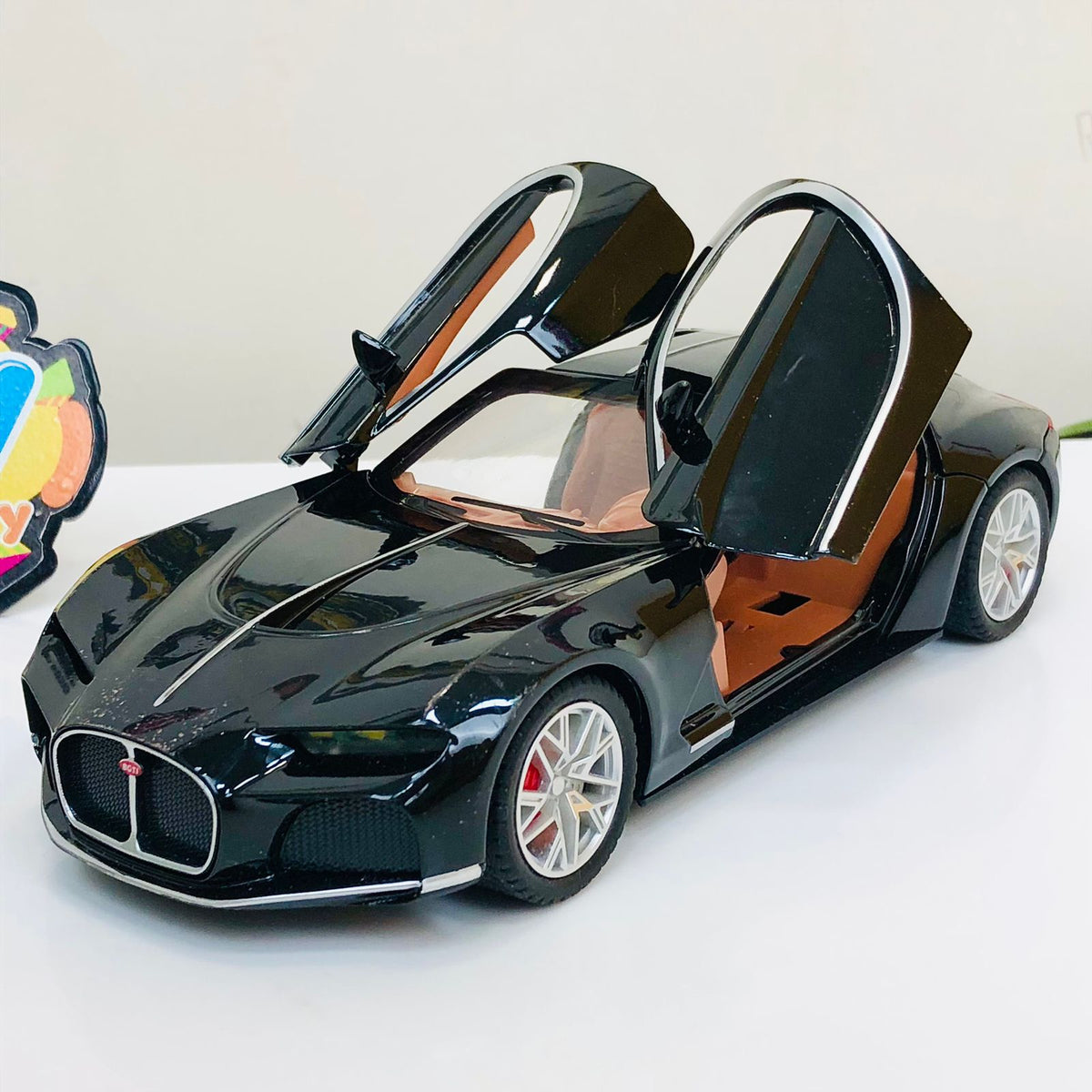 1:24 Diecast Bugatti Atlantic Chiron Model Car - Minor Fault