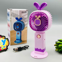 Rechargeable Adorable Design Mini Fan