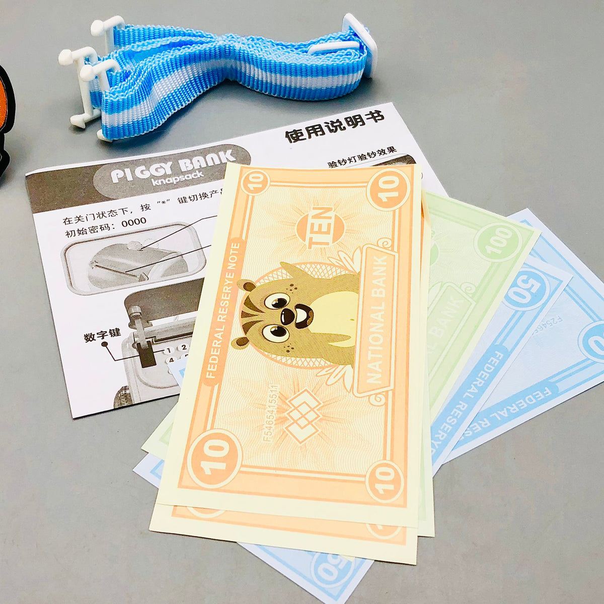 Cinnamoroll Multi-functional Knapsack Piggy Bank