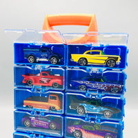 Hot Wheel Diecast Set of 14 Cars with Display Racks