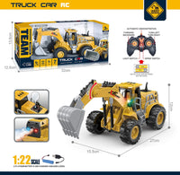1:22 RC Excavator With Spray & Light