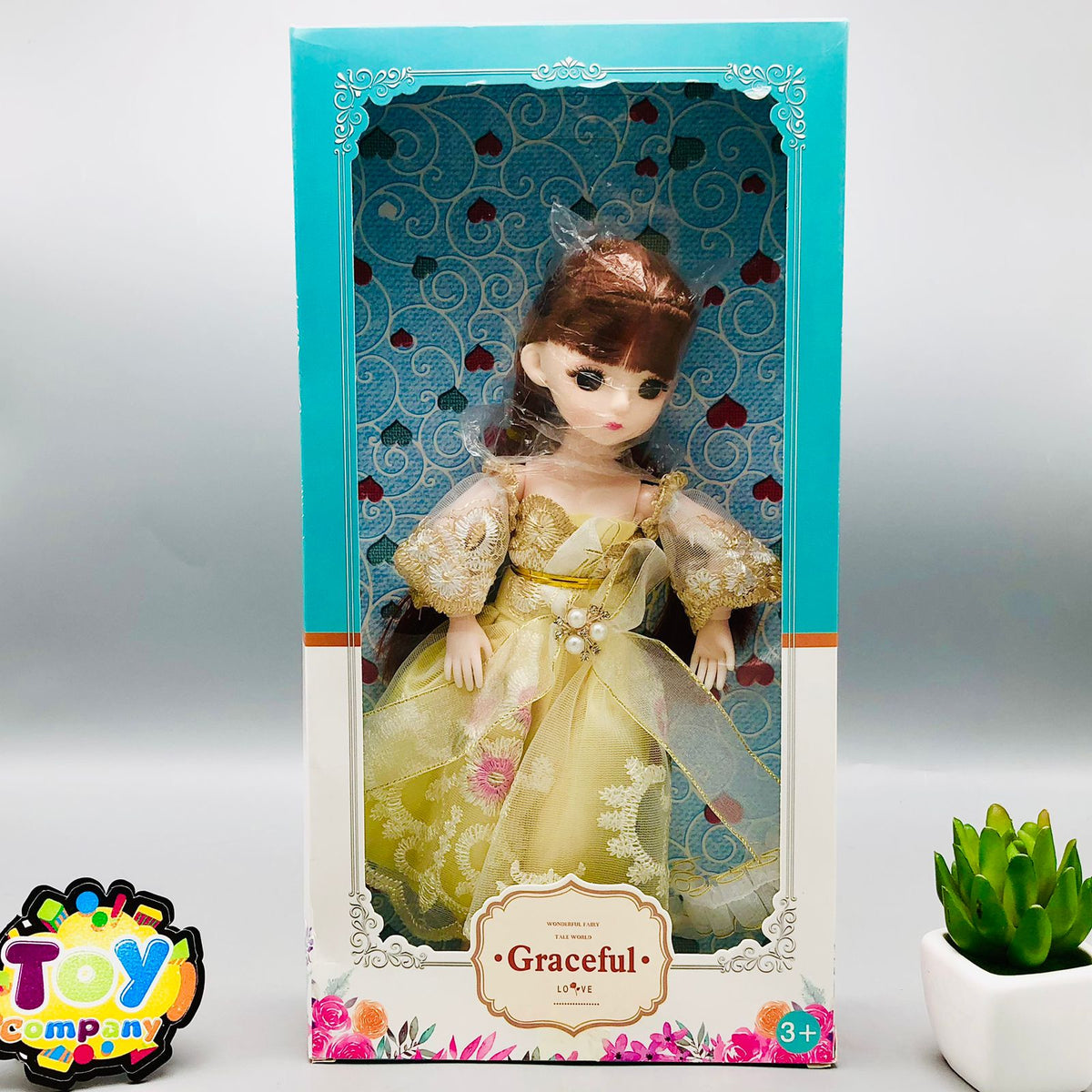 11* Inches Premium Movable Joints Fairy Doll