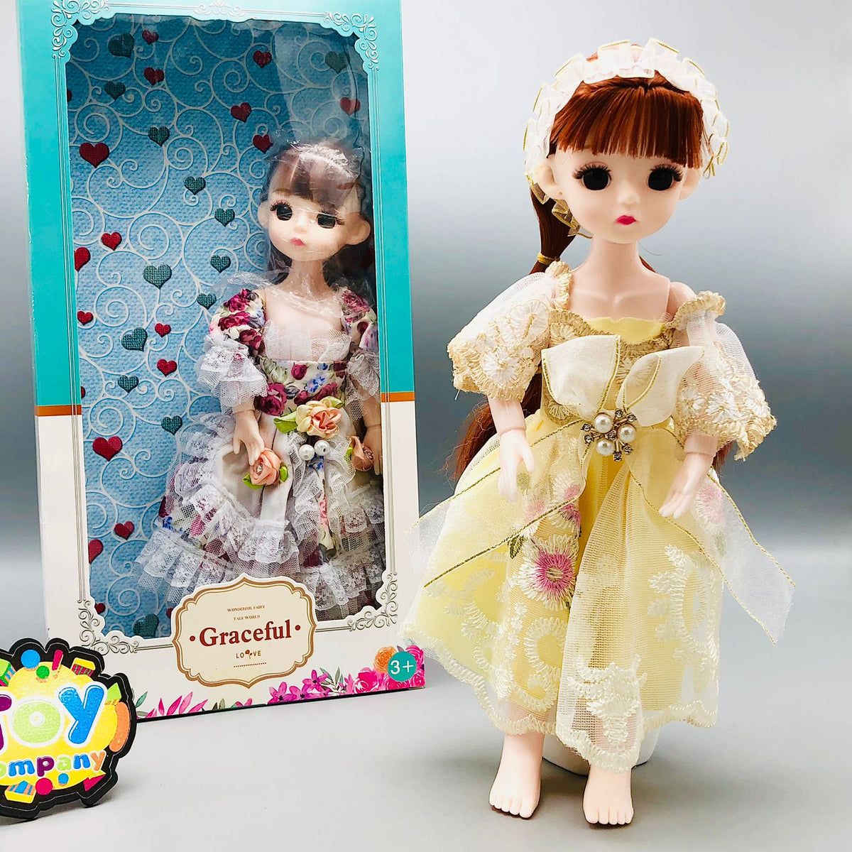 11* Inches Premium Movable Joints Fairy Doll