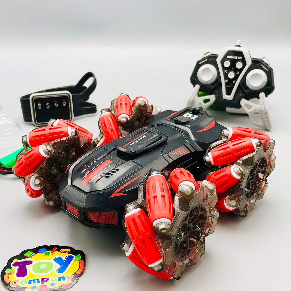 Remote & Gesture Control Stunt Spray Car
