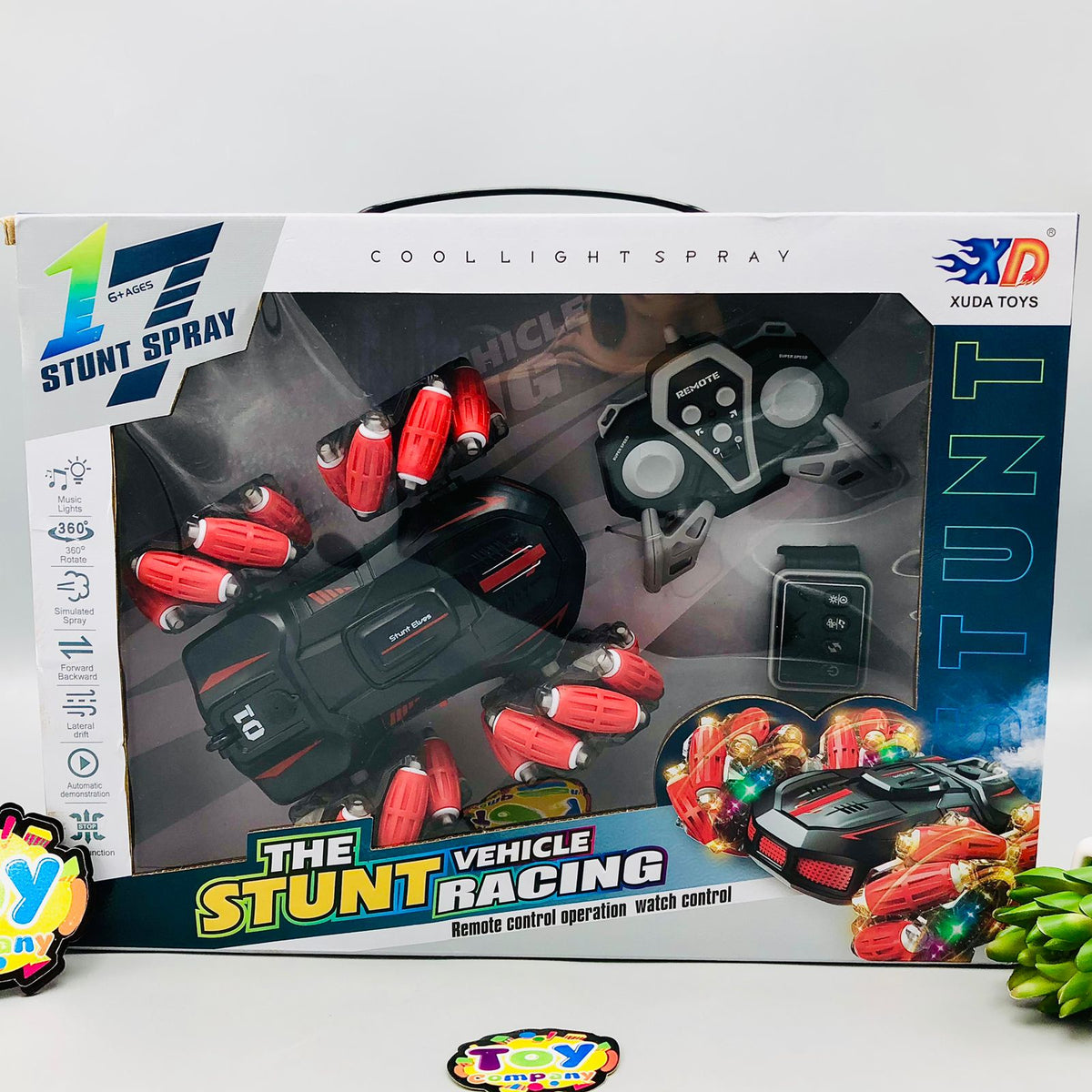 Remote & Gesture Control Stunt Spray Car