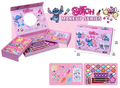 41Pcs Realistic Stitch Makeup & Jewellery Set