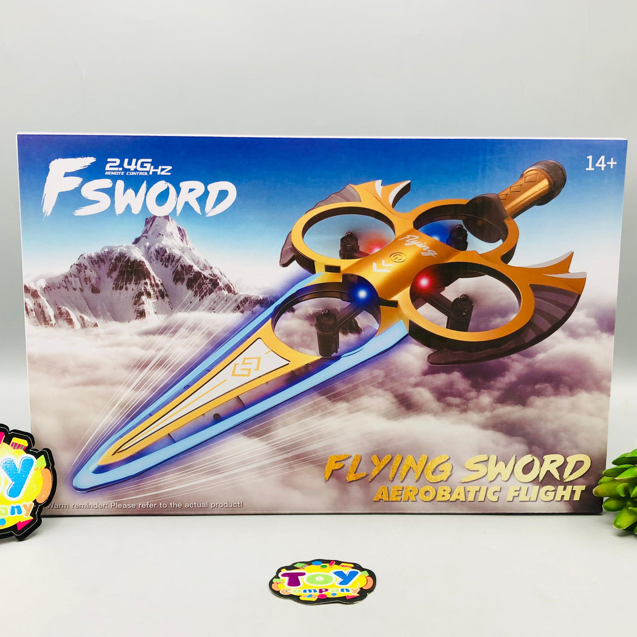 2.4GHz Remote & Watch Control Aerobatic Flying Sword