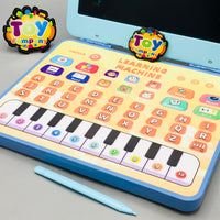 2in1 Kids Learning Laptop & LCD Writing Tablet - Blue