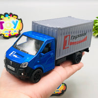 Mini Diecast GAZelle Cargo Container Model - 1Pc
