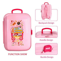 Kids Pretend Play Kitchen Back Pack
