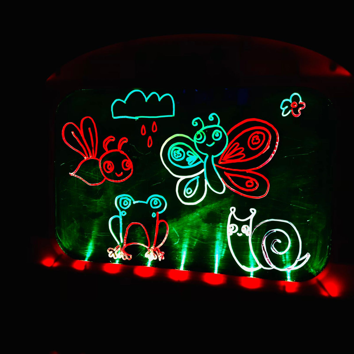 LED Lighting Graffiti Drawing Board