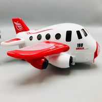 Battery Operated Catapult Airbus Plane With Mini Cars