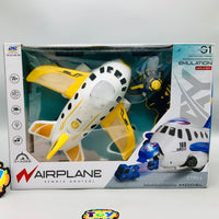 27MHz RC Catapult Launcher Airplane With Light & Music