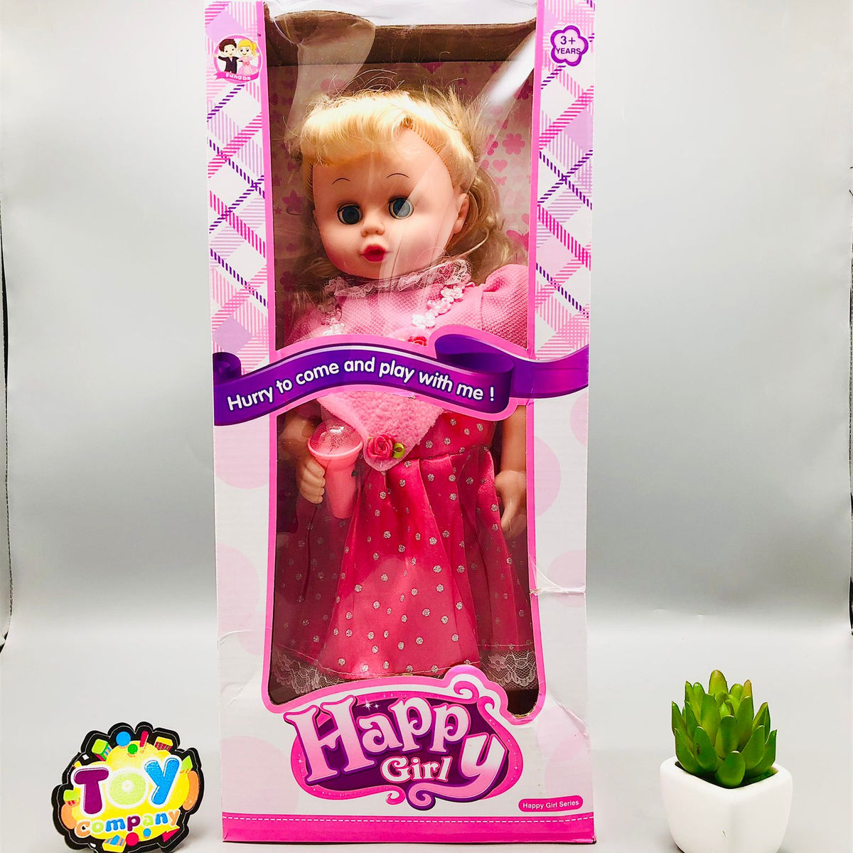 15* Inches Happy Doll With Light & Music