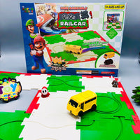 DIY Super Mario Car Track Puzzle Set