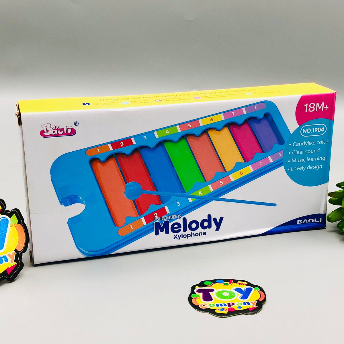 8 Notes Musical Xylophone For Kids