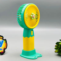 Rechargeable Handheld Fruit / Flower Decoration Fan - Assortment